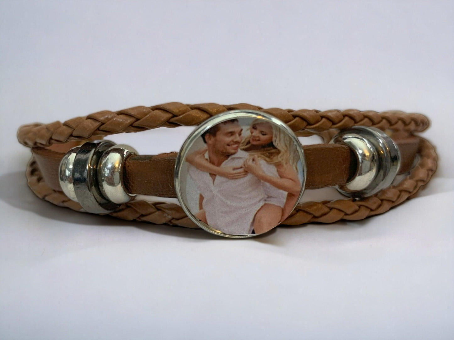 PERSONALISED LEATHER BRACELET - Wonderschmidt Ltd.